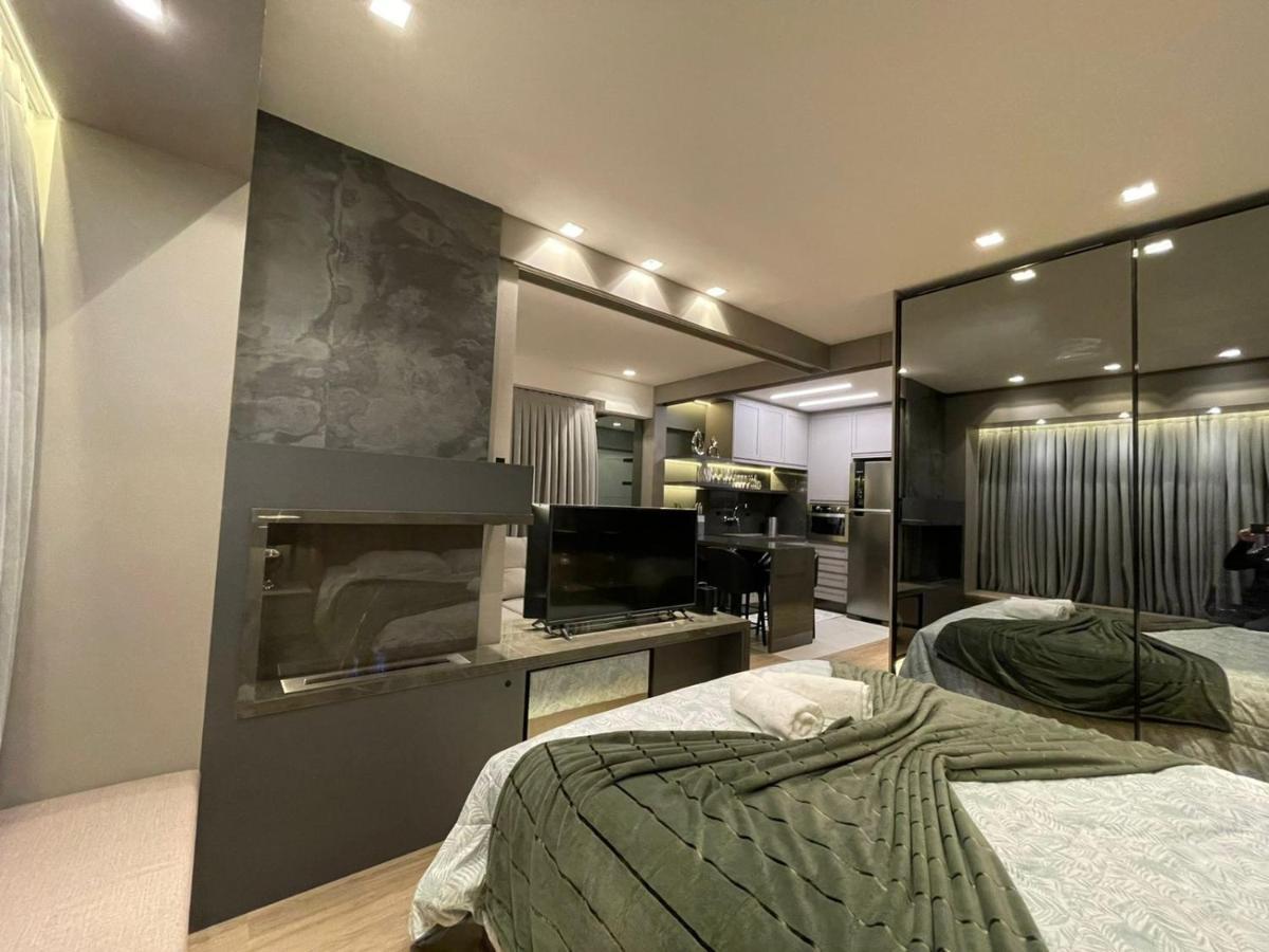 Loft Novo Aconchegante A 500M Da Rua Coberta Leilighet Gramado Eksteriør bilde