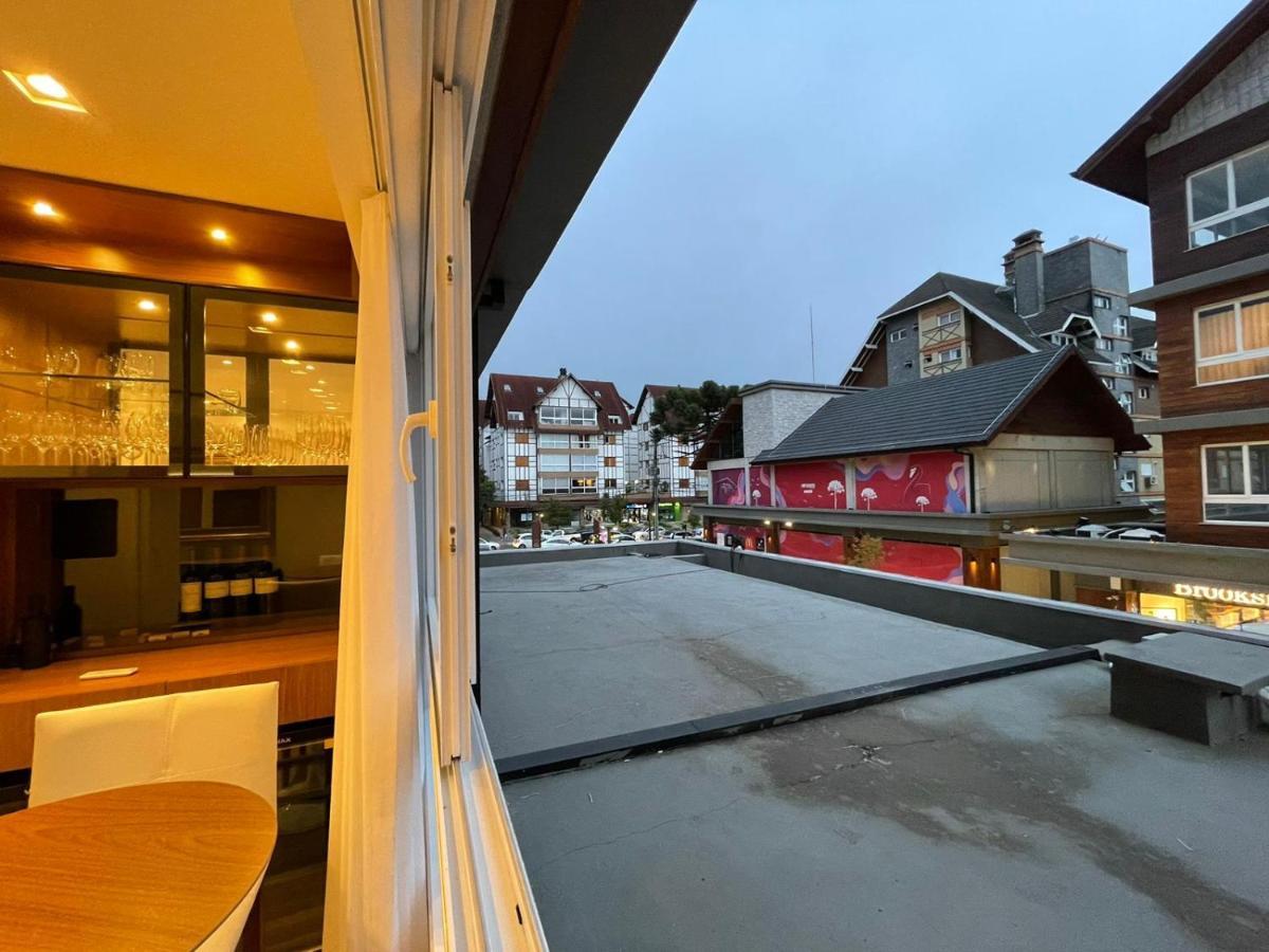 Loft Novo Aconchegante A 500M Da Rua Coberta Leilighet Gramado Eksteriør bilde
